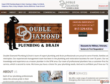 Tablet Screenshot of doublediamondplumbing.com